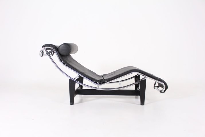 Adjustable leather lounge chair