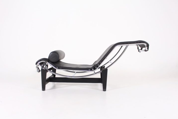 Adjustable leather lounge chair
