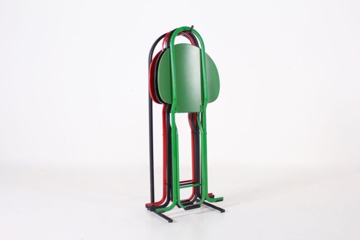 chaises acier couleur Théma Italy Gastone RinaldiIMG 9193