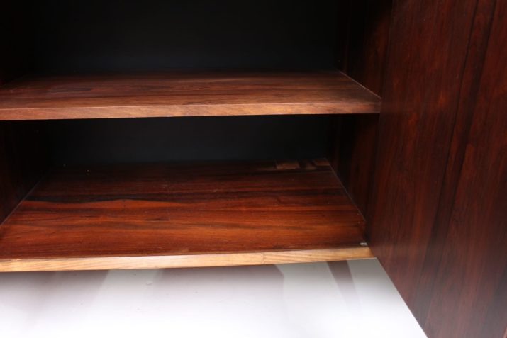 Poul Cadovius rosewood wall bookcase