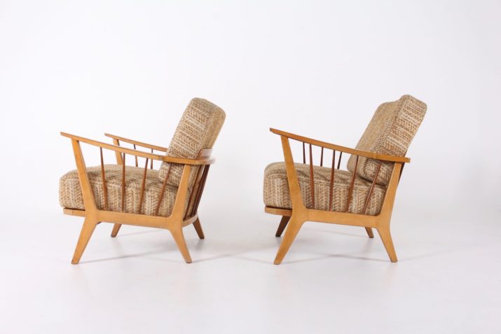 Paar fauteuils uit de jaren 50