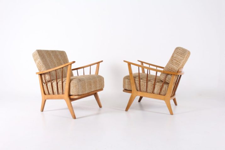 Paar fauteuils uit de jaren 50