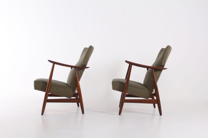 Paar fauteuils, jaren 1950