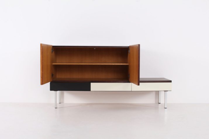 buffet bas lowboard meuble TV palissandre Hendrickx VformIMG 1199