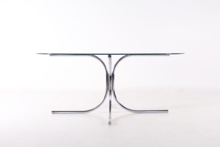space-age oval table