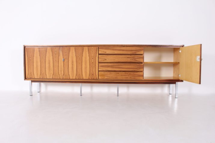 Modernist sideboard in rosewood