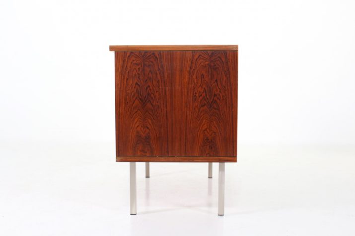 Low sideboard, TV stand in rosewood Alfred Hendrickx