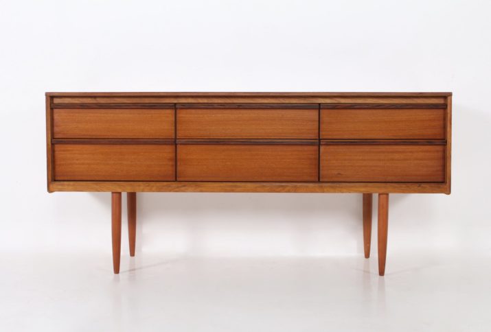 Small low sideboard with drawers