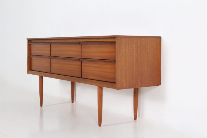 Small low sideboard with drawers