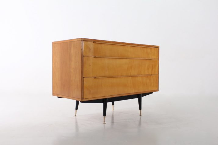 Belgian school: Modernist chest of drawers