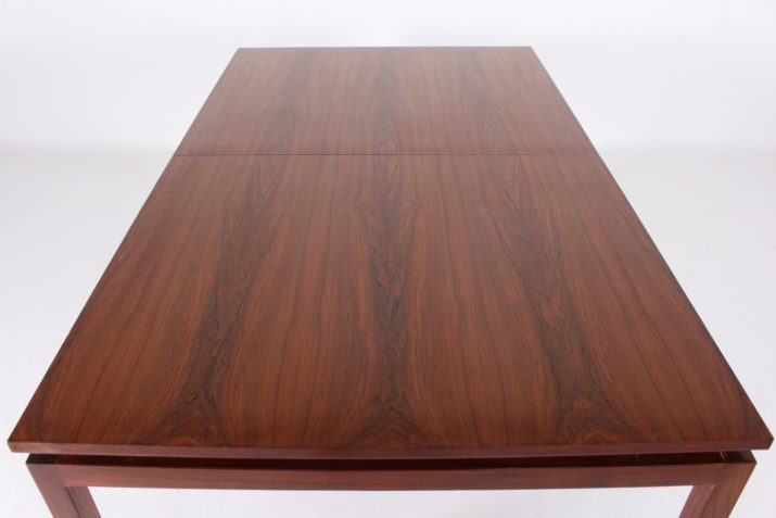 Alfred Hendrickx large extension table in rosewood