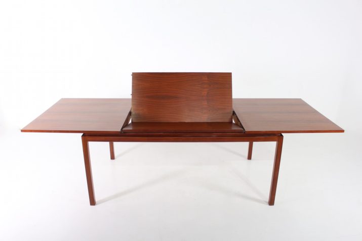 Alfred Hendrickx large extension table in rosewood