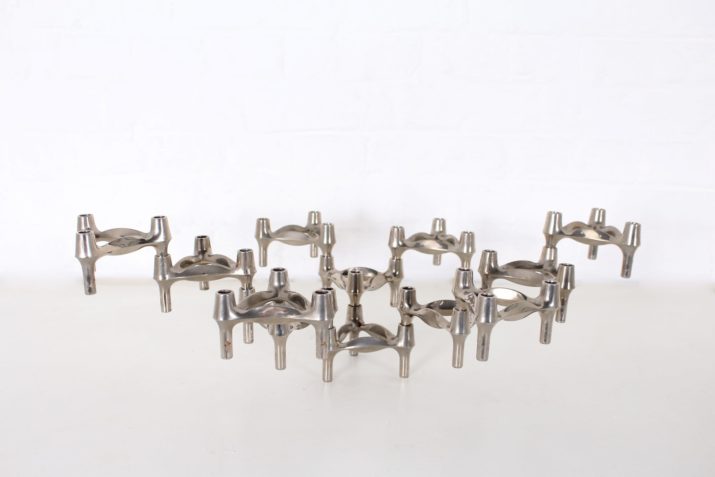 12 candle holders Nagel.