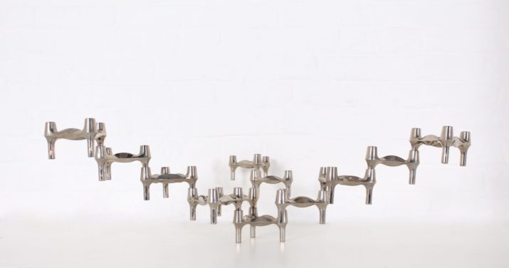 12 candle holders Nagel.