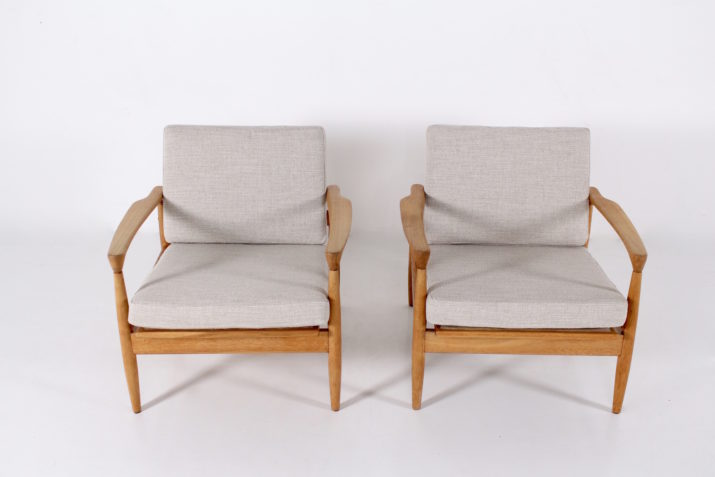 Pair of Danish armchairs