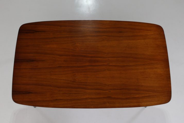 Table with extensions in rosewood, Alfred Hendrickx.