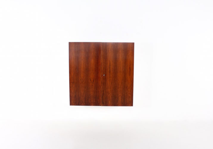 Hanging cabinet in rosewood