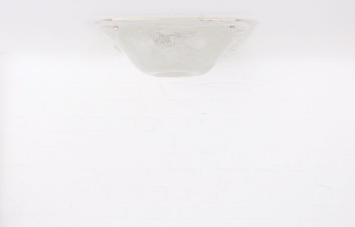 Müller & Zimmer plafondlamp van geblazen glas