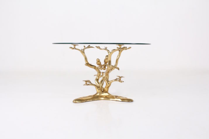Willy Daro coffee table with birds