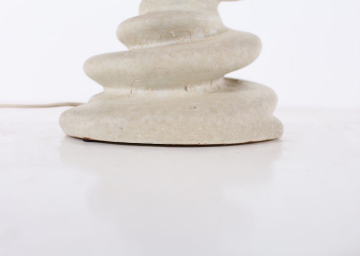 Table lamp 'pebbles' in porcelain.