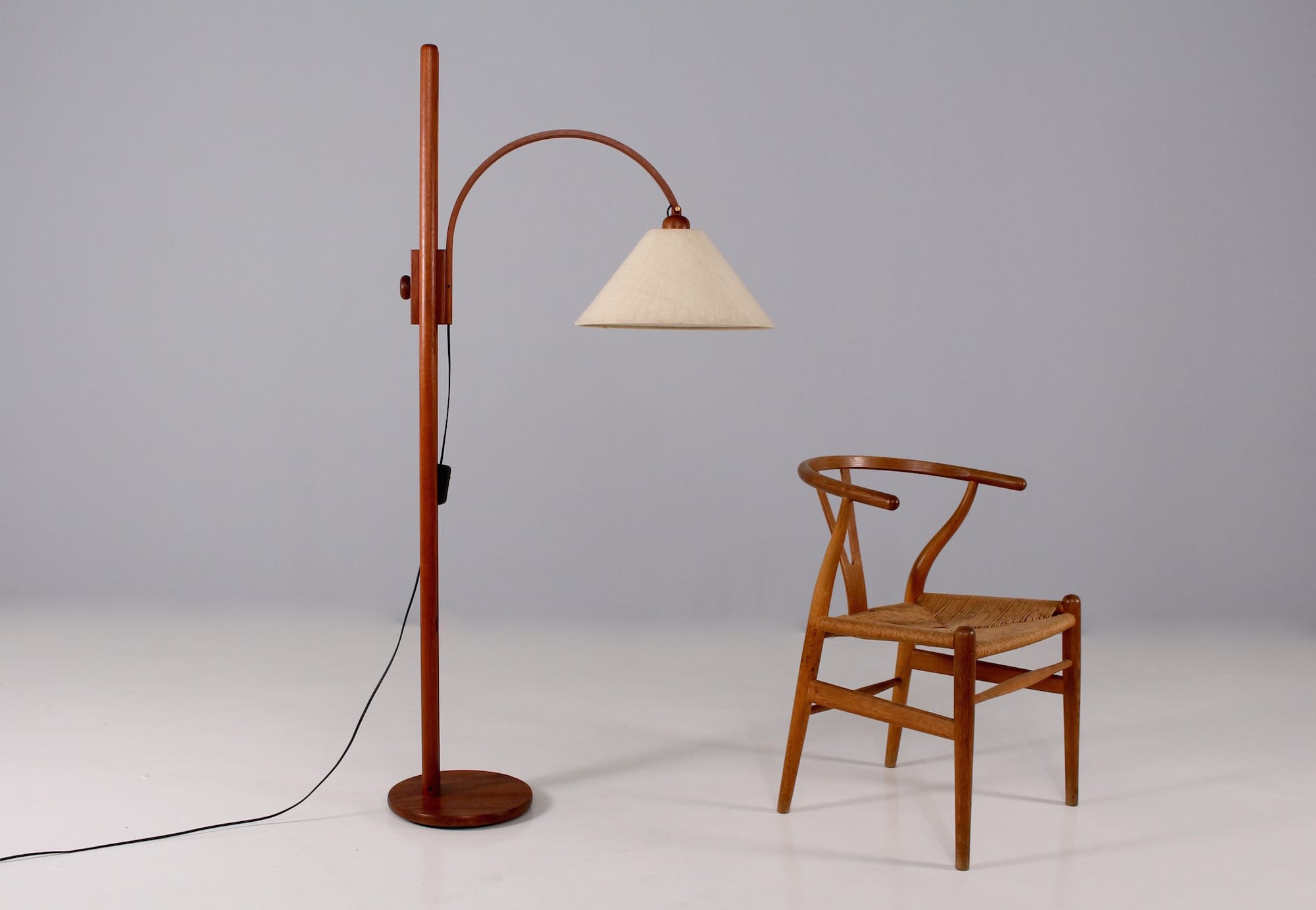 Vintage danish cheap floor lamp