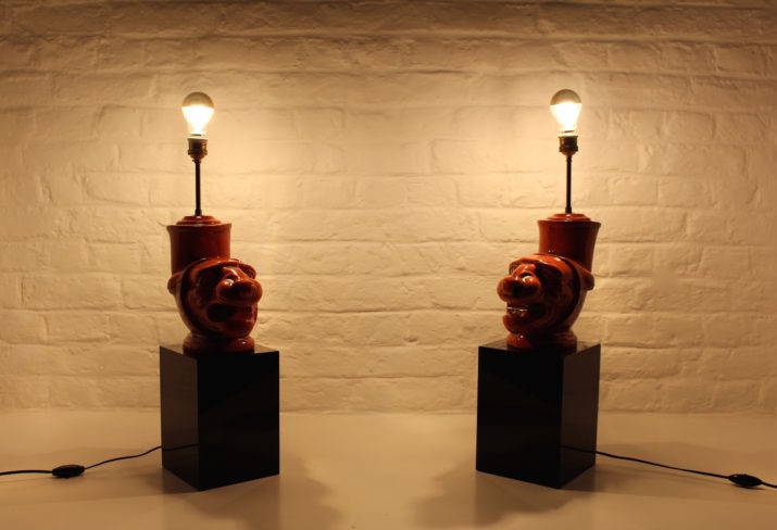 Paar Jaguar lampen
