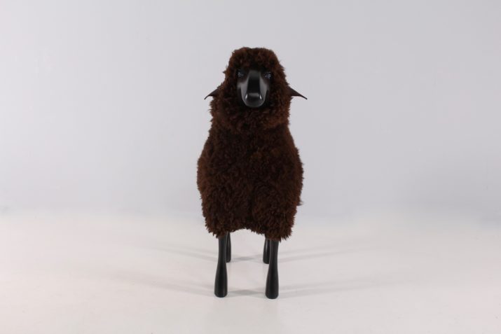 Grand mouton noir brun XL HAnns Peter Krafft IMG 9189