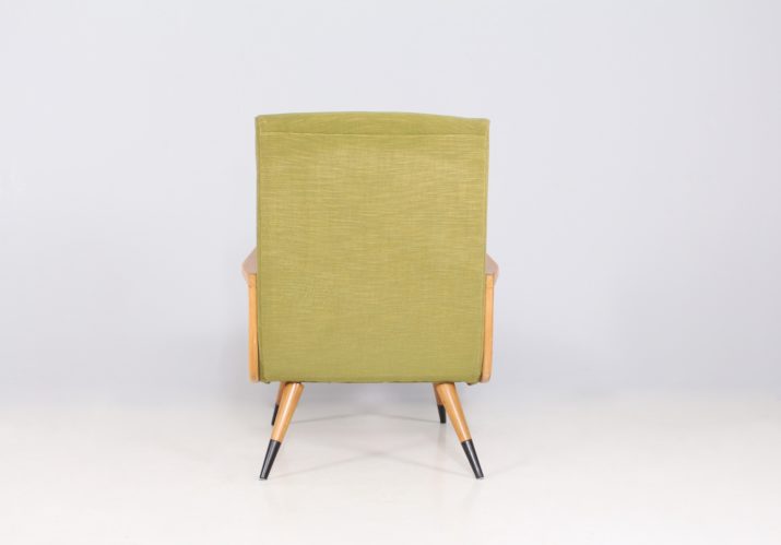 IMG 8100green velvet italian armchair