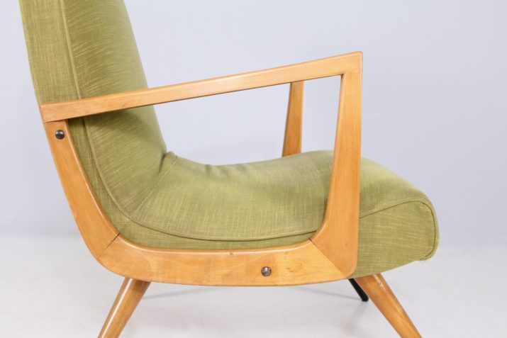 IMG 8104green velvet Italian armchair