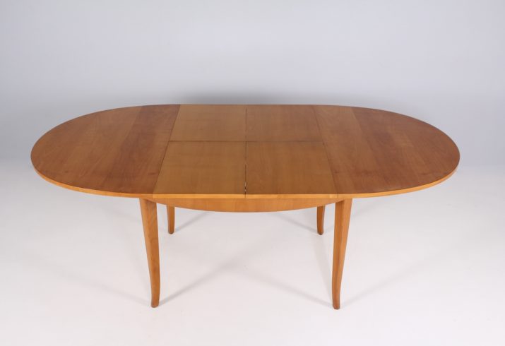 Table Ovale Merisier AllongesIMG 8938