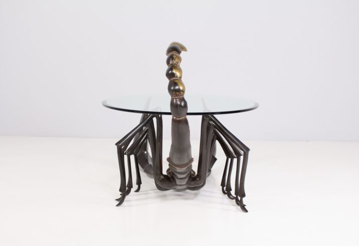 Table Basse Scorpion Verre LaitonIMG 0106