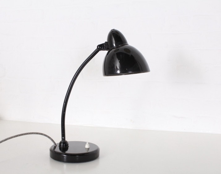 Desk Lamp Black Lacquered Sheet MetalIMG 9952