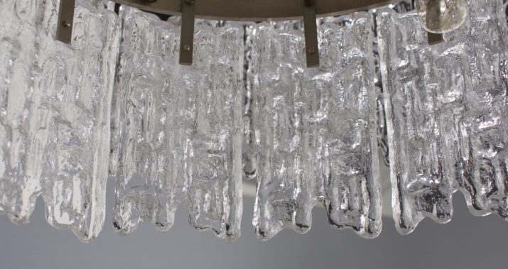 J.T Kalmar, "Ice Glass" kroonluchter