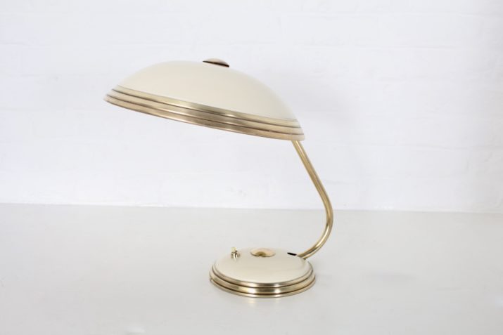 Brass table lamp 1950