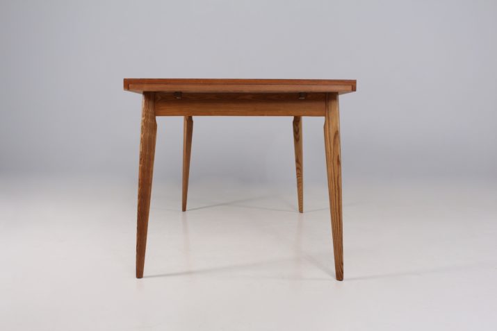 Table Teck Allonges Style ScandinaveIMG 0514