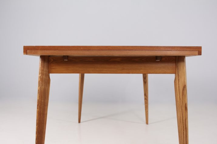 Table Teck Allonges Style ScandinaveIMG 0515