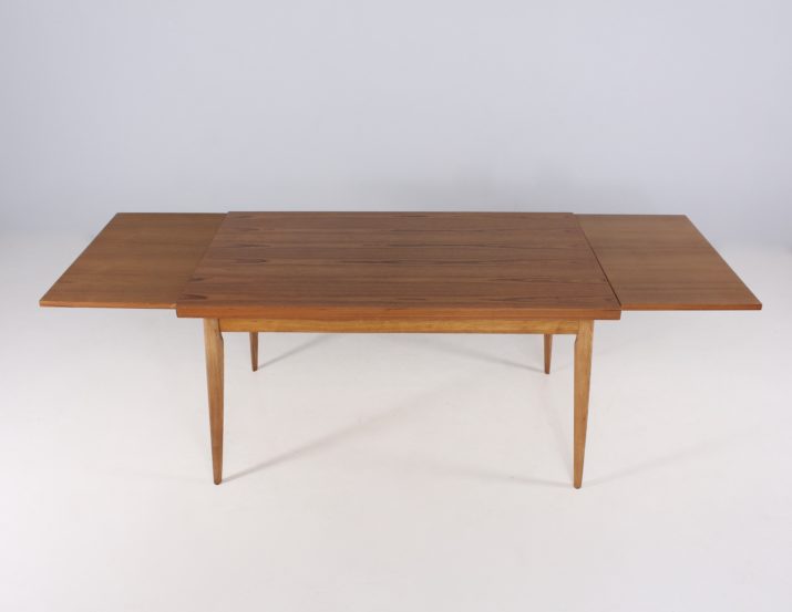 Table Teck Allonges Style ScandinaveIMG 0524