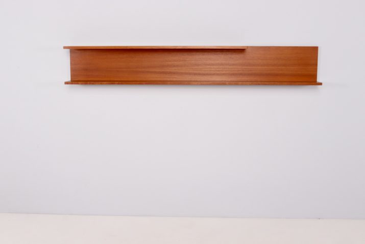 Minimalist XL wall shelf Walter Wirz