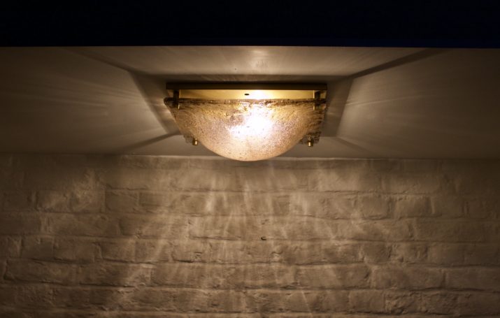 Murano glass ceiling lamp (medium)
