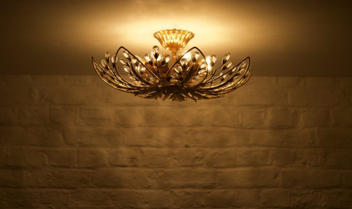 Florentine ceiling lamp Banci Firenze (att.)