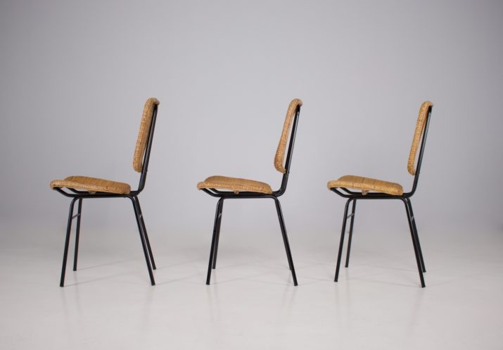 Rotan/bamboe stoelen