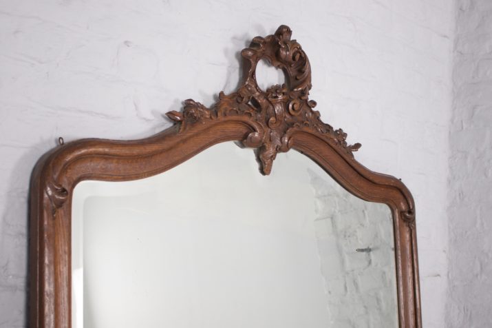 Mirror trumeau Liège style Louis XV.