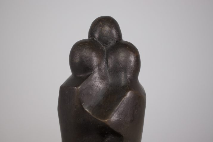 Bronze sculpture from the 1970s.