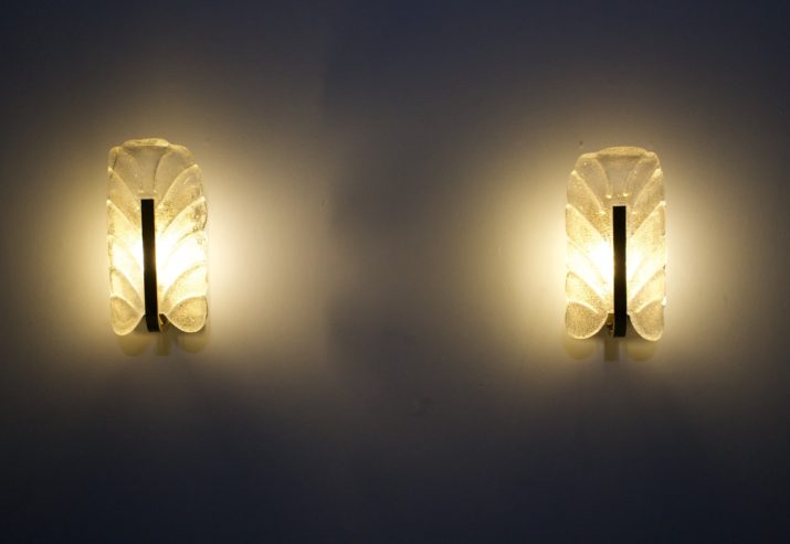Brass Wall Lights Style Barovier And Toso Carl FagerlundIMG