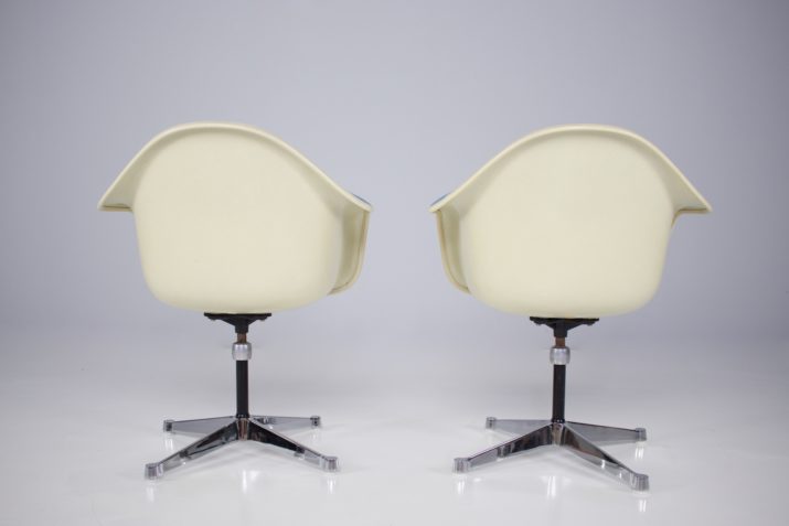 Charles & Ray Eames: Pair of PAC armchairs