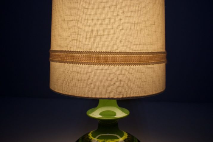 Keramische vloerlamp 1970.