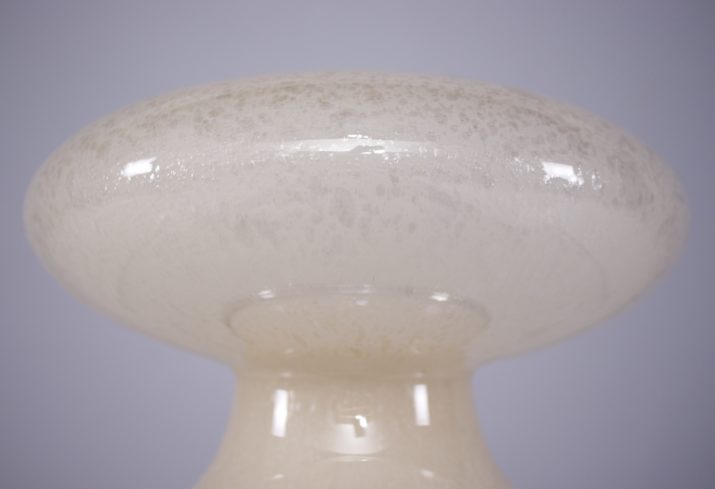 Lamp in blown glass Mangiarotti style.