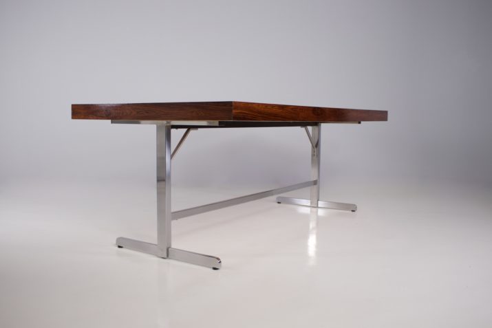 1970's rosewood work table