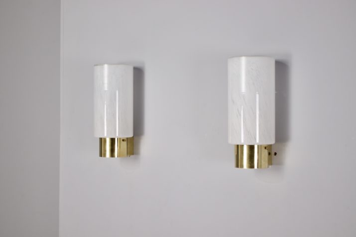 Wall Lights Brass Murano GlassIMG