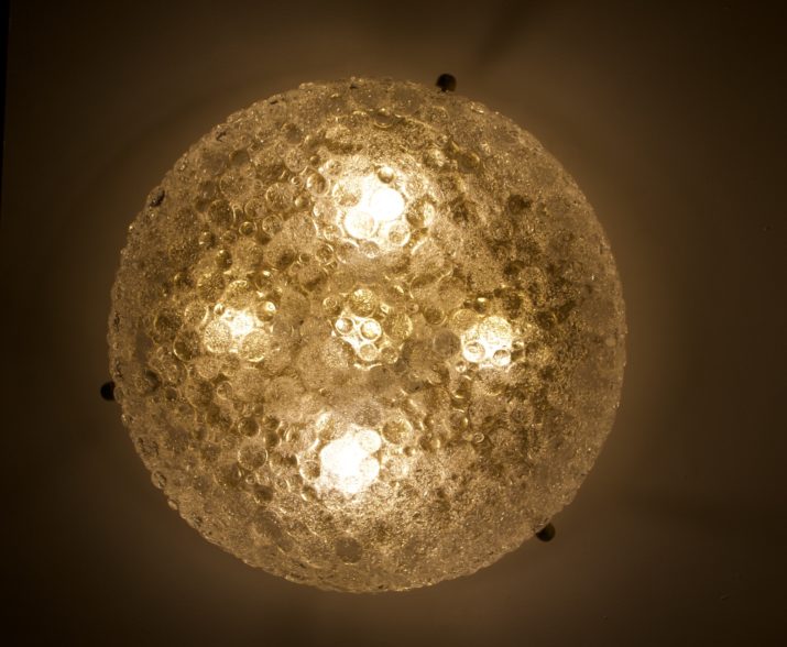 Murano matglazen plafondlamp